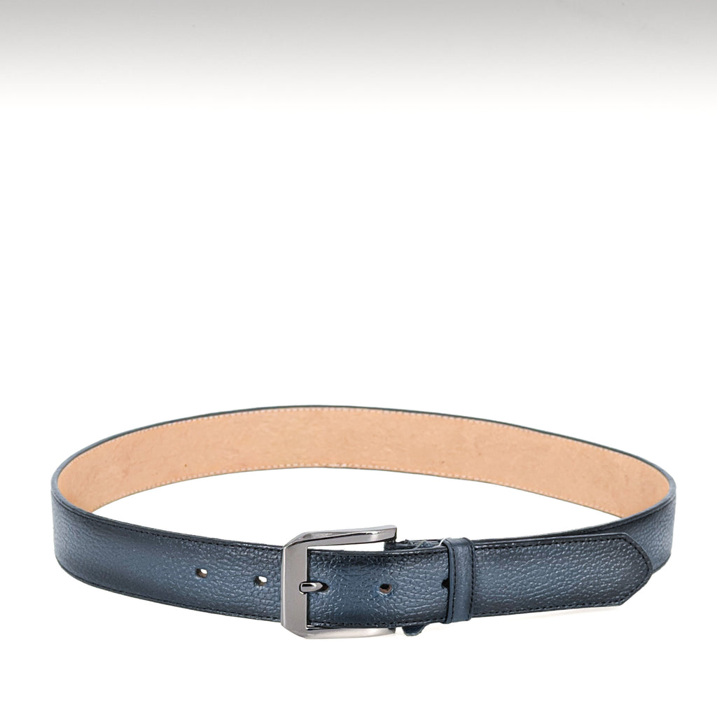 Cinturón grain azul