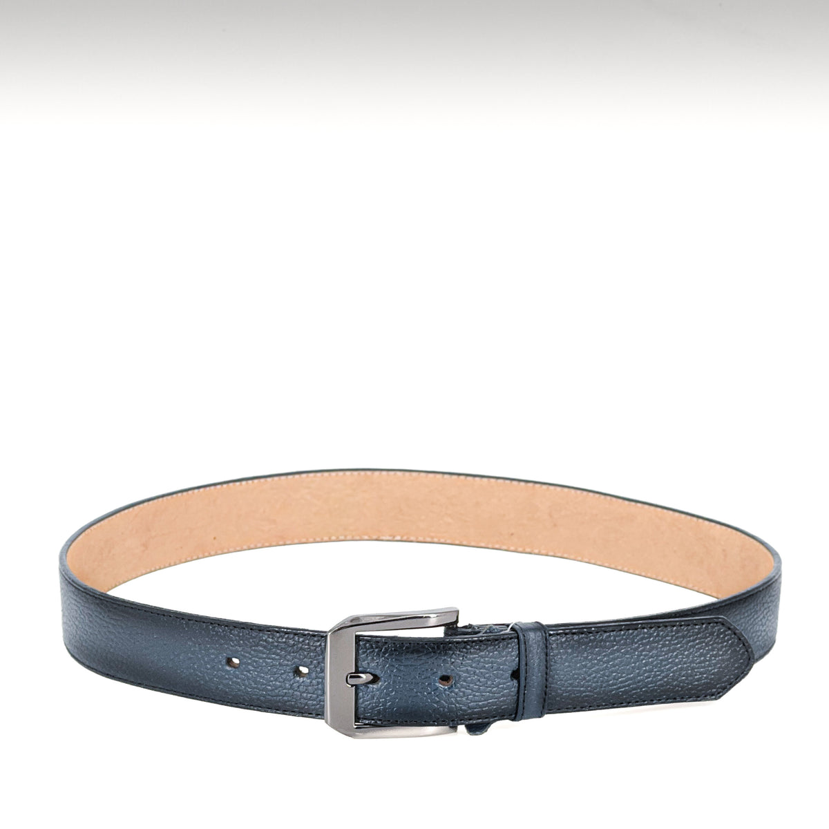 Cinturón grain azul
