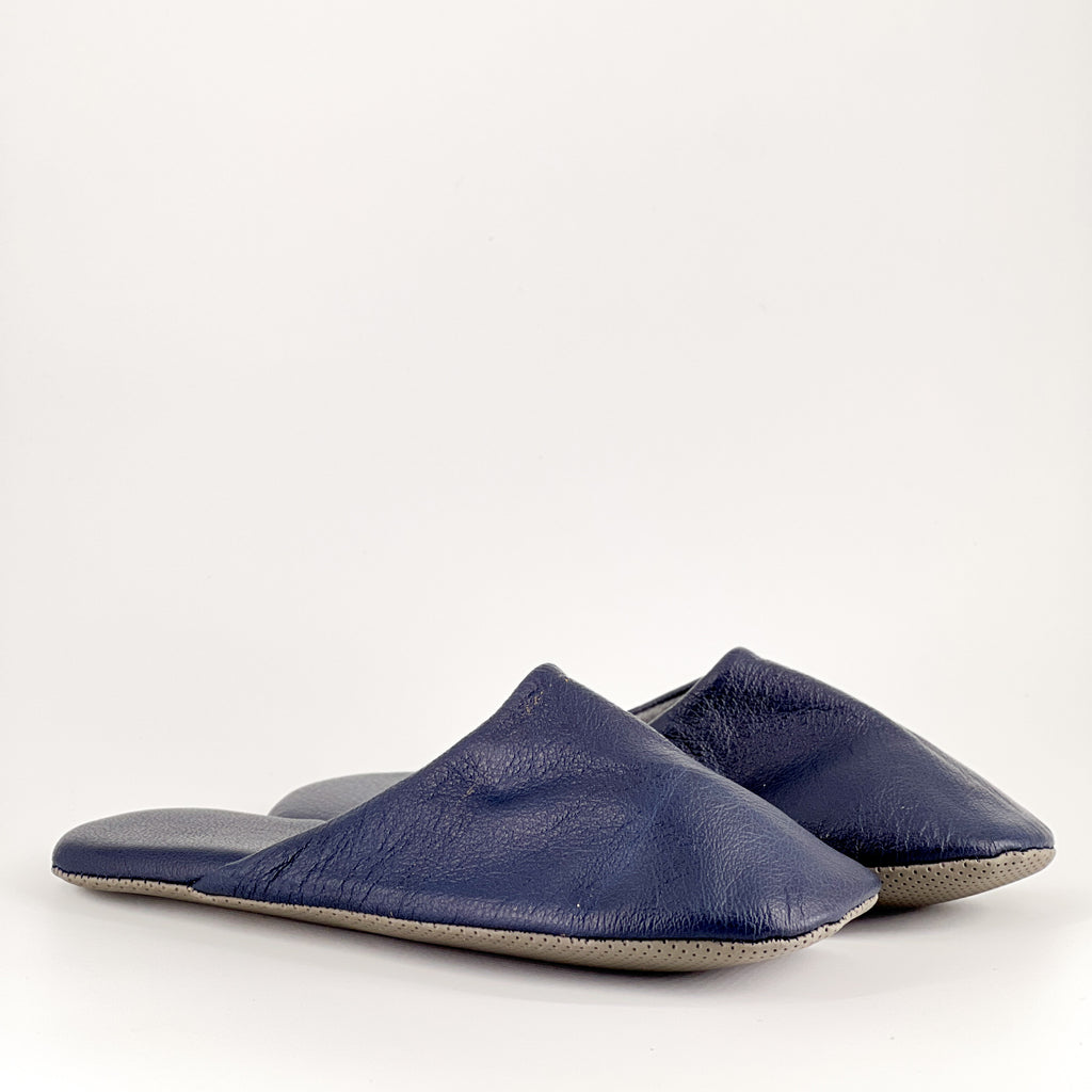 Pantufla azul