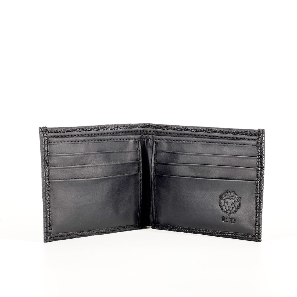 Cartera noir piel de tiburón